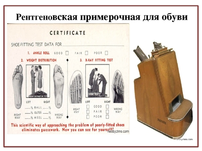 Зачем Ставили Рентгеновские Аппараты В Обувных Магазинах