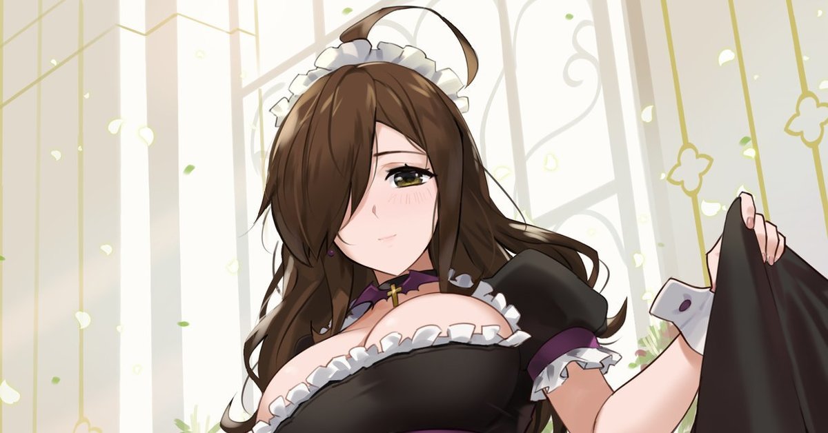 Maid dont inside huge pictures
