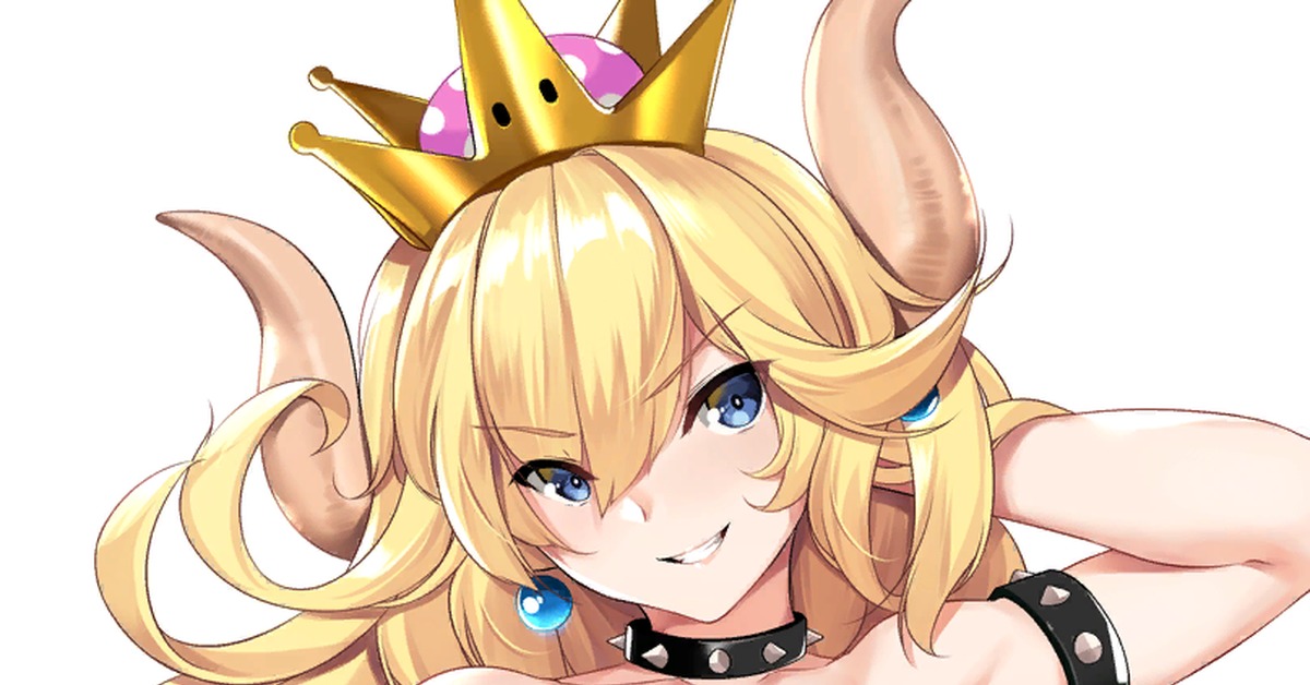 Bowsette sucks fucks years gift