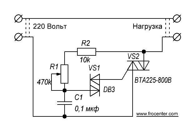 SCR-10 регулятор напряжения тиристорный диммер 10 кВт 220 В АС