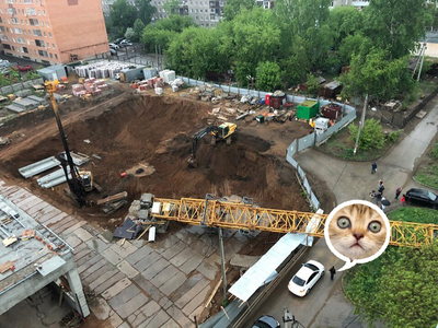 1558991637170023638 Как падает башенный кран видео