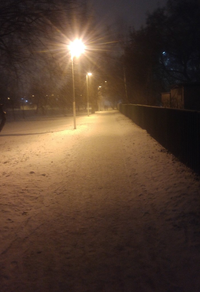 Снег зимой сегодня - аномалия