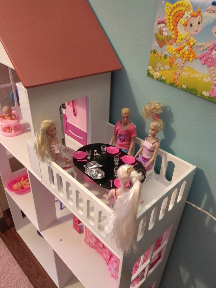 Кукольный дом своими руками мастерская
