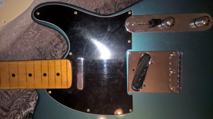 DIY Telecaster Continued (Part 2) - My, Telecaster, Guitar, With your own hands, Longpost