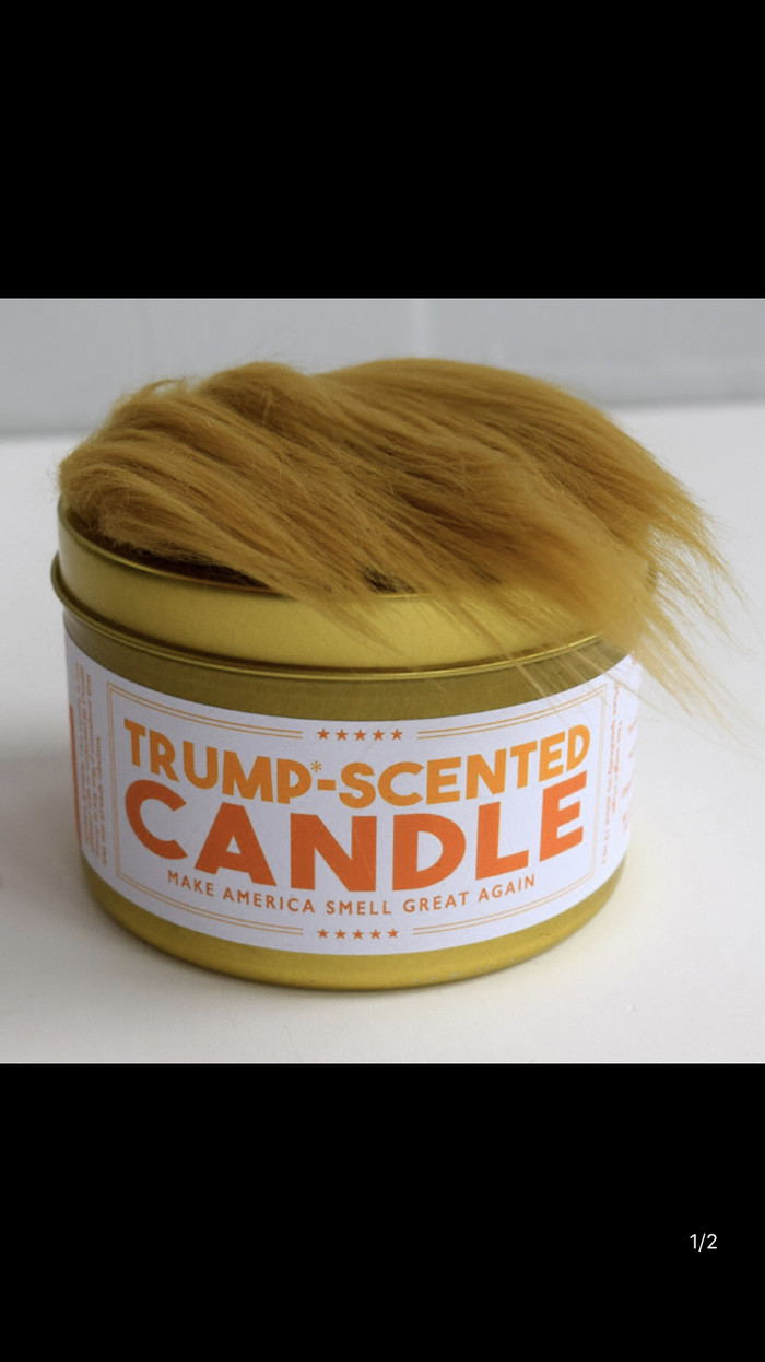 Trump scented candle. - Donald Trump, Candle, America, Taobao