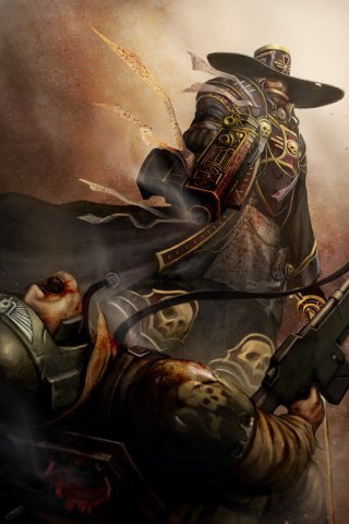 Witch Hunter - Witch Hunter, Warhammer 40k, Art, Longpost