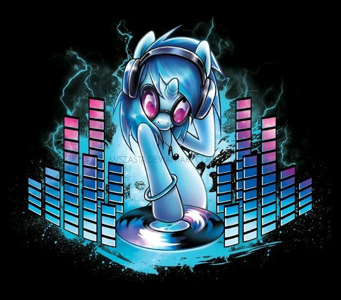 Vinyl Scratch by miszasta.