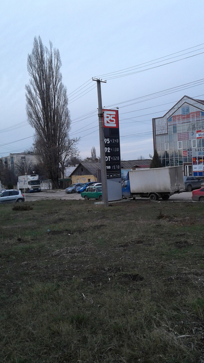 Wizards from Simferopol gas station CRS or Honda Civic 4D tank capacity - My, Deception, , Police, Gas station, Crimea, Simferopol, Fraud, Refueling, Longpost