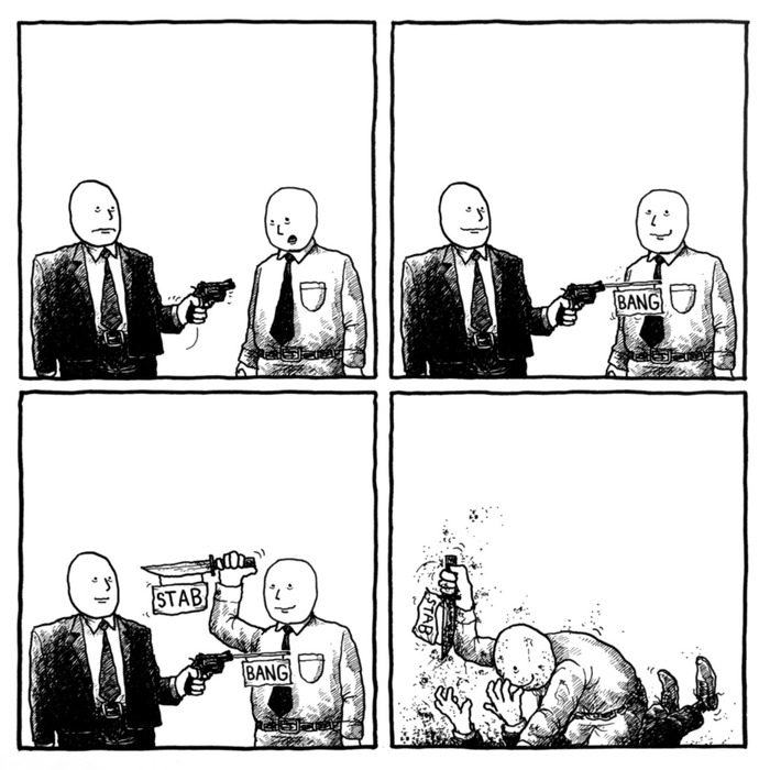 Юмор он такой.