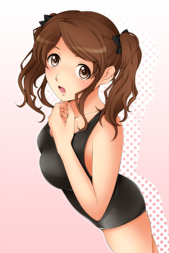 Nakata Sae - NSFW, Nakata Sae, Amagami, Anime art, Longpost