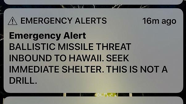 In Hawaii, they pressed the “wrong button” and scared the inhabitants with a rocket attack - Hawaii, False alarm