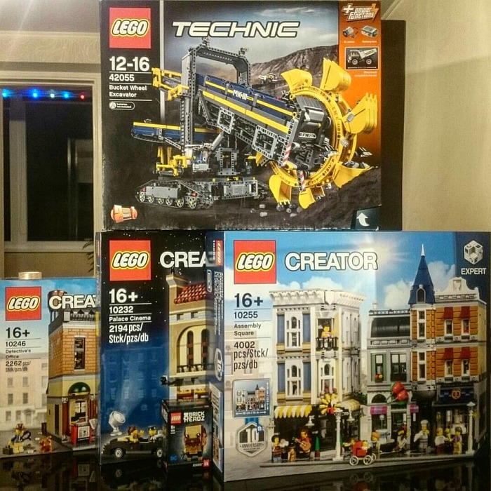 There is never too much Lego. - My, Lego, Constructor, Purchase, My, , Lego technic, , 