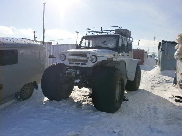 ATVs at the Vankor oil and gas field. - My, All-terrain vehicle, Tundra, Watch, Vankor, North, Longpost, My