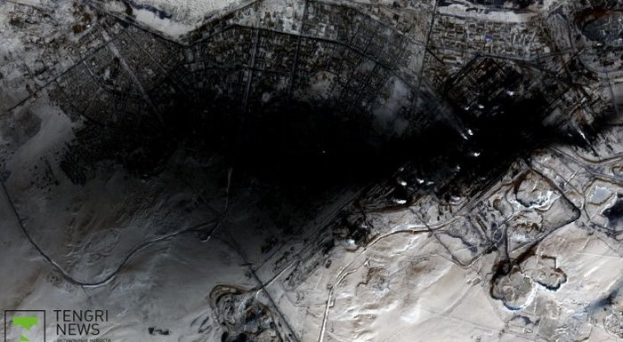 Black snow in Temirtau: satellite images appeared - Temirtau, , 