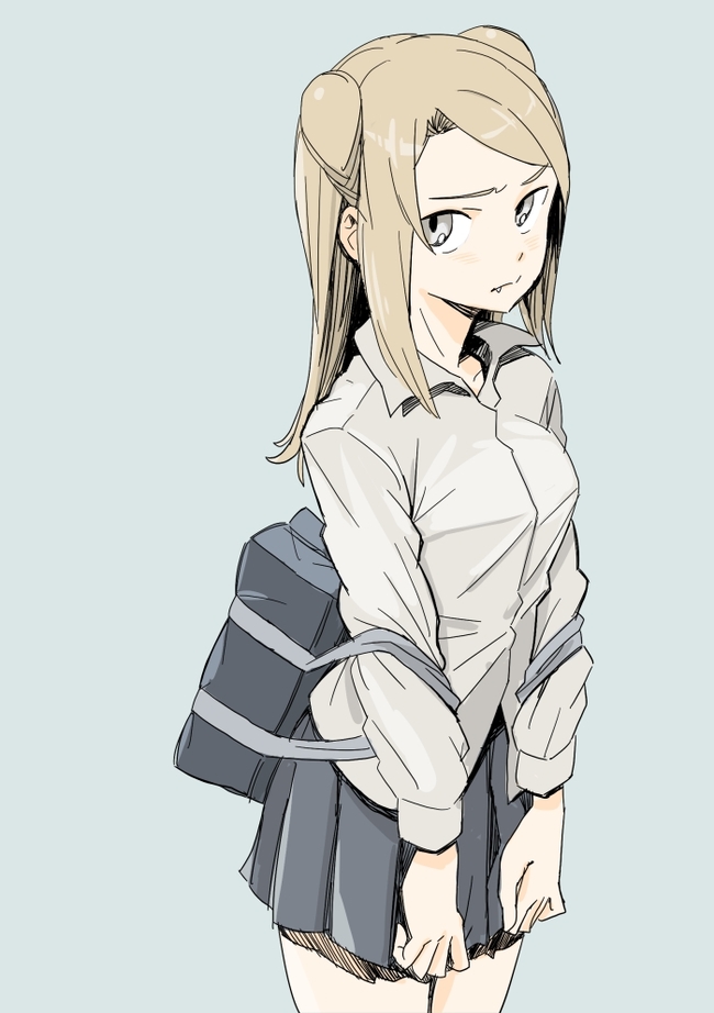 Hikari Takanashi - Anime art, Hikari Takanashi, Demi-Chan wa kataritai, Anime, Longpost