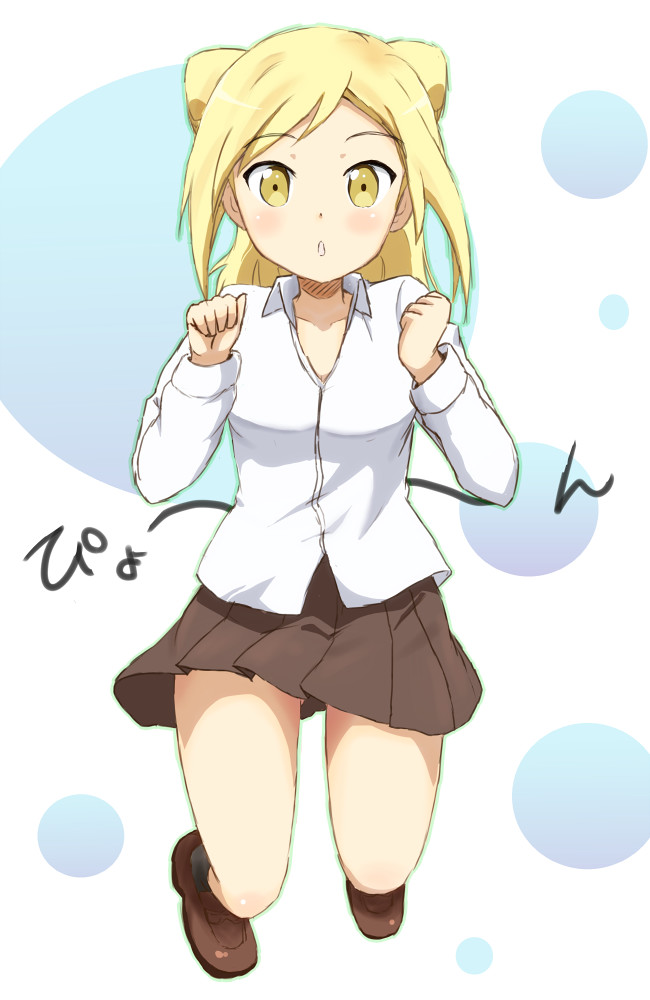 Hikari Takanashi [2] - Hikari Takanashi, Demi-Chan wa kataritai, Anime Art, Аниме, Длиннопост