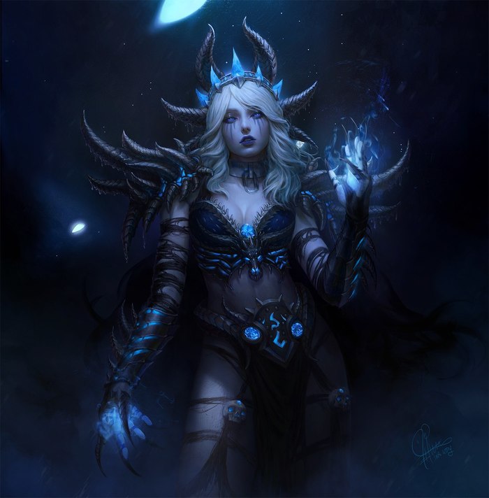Sindragosa Art World of Warcraft, Warcraft, , , , Ina Wong