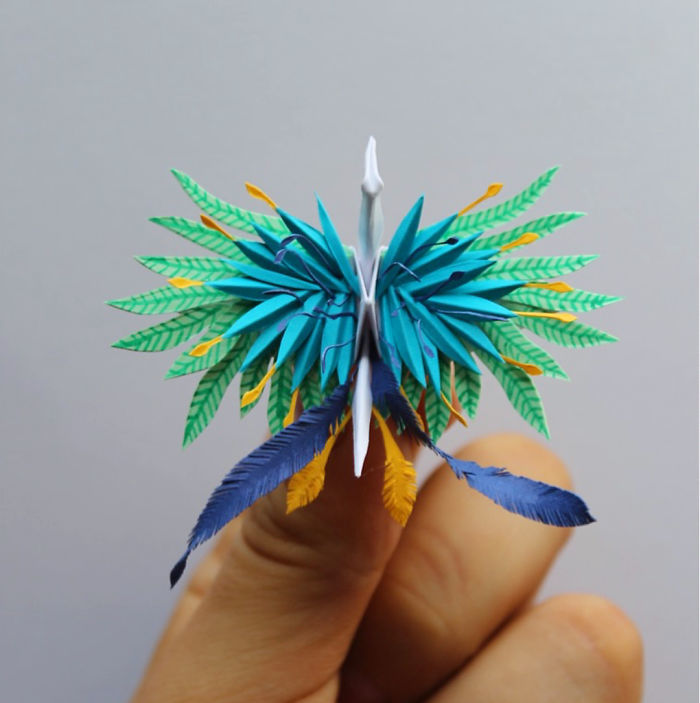 Weak to collect 1000 cranes in 1000 days? - Origami, Artist, Longpost