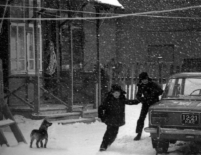 Black and white photographs of the Russian outback in the 1980s. - Black and white photo, Backwoods, 1980, Longpost, Provinces