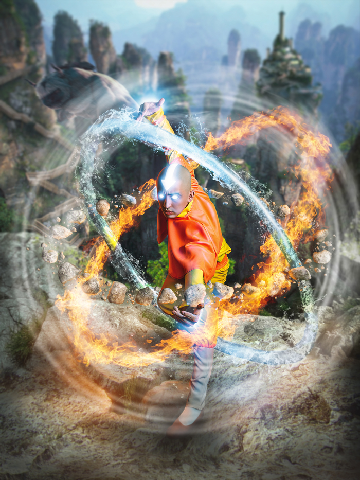  Photoshop, :   , The Last airbender, -, , 
