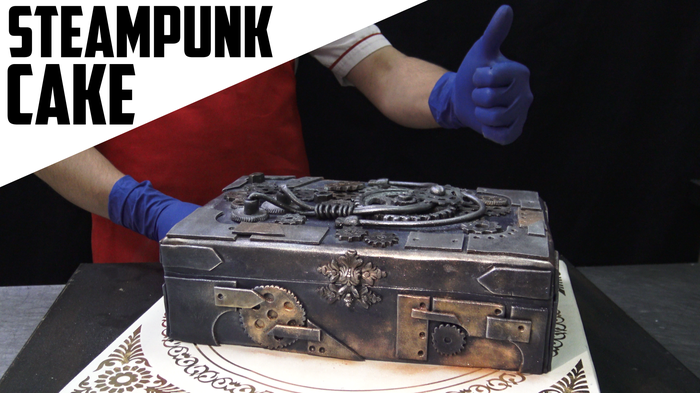 Стимпанк торт/steampunk ceak