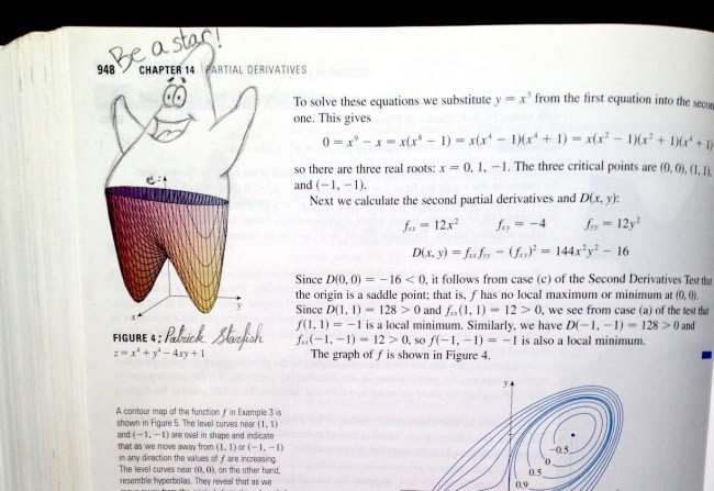 Talented drawings in textbooks - , Textbook, Drawing, Talent, Longpost