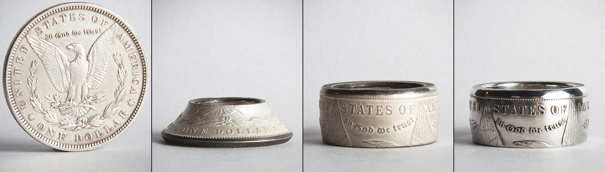 Как сделать кольцо из монеты своими руками в домашних условиях _ How to make a ring out of a coin