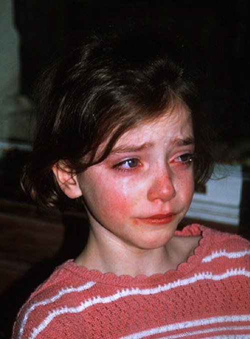 crying girl - Girl, Tears, Milota, A pity, Text, Children