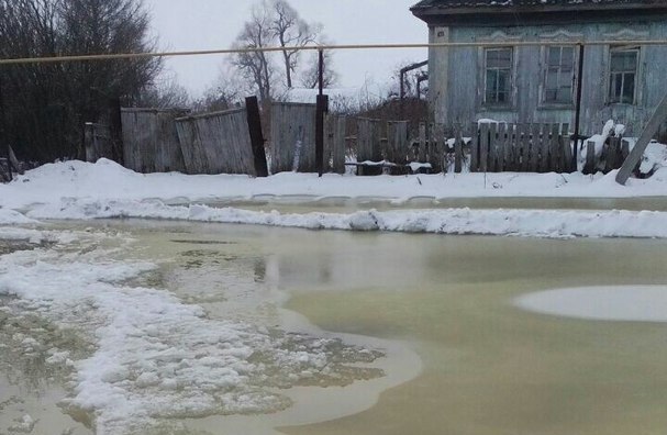 In Tatarstan, beavers flooded a village - Village, Beavers, Потоп, Tatarstan, The street, House, , Dam