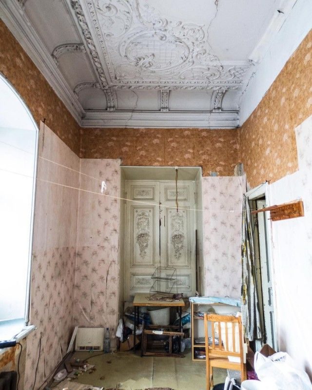 The beauty and horror of St. Petersburg communal apartments. - Saint Petersburg, Communal, Devastation, Longpost