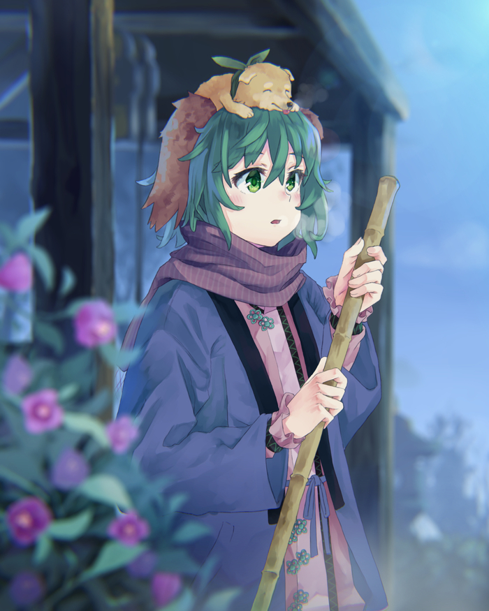 Kasodani Kyouko , Anime Art, Touhou, Kasodani Kyouko, Mumyuu