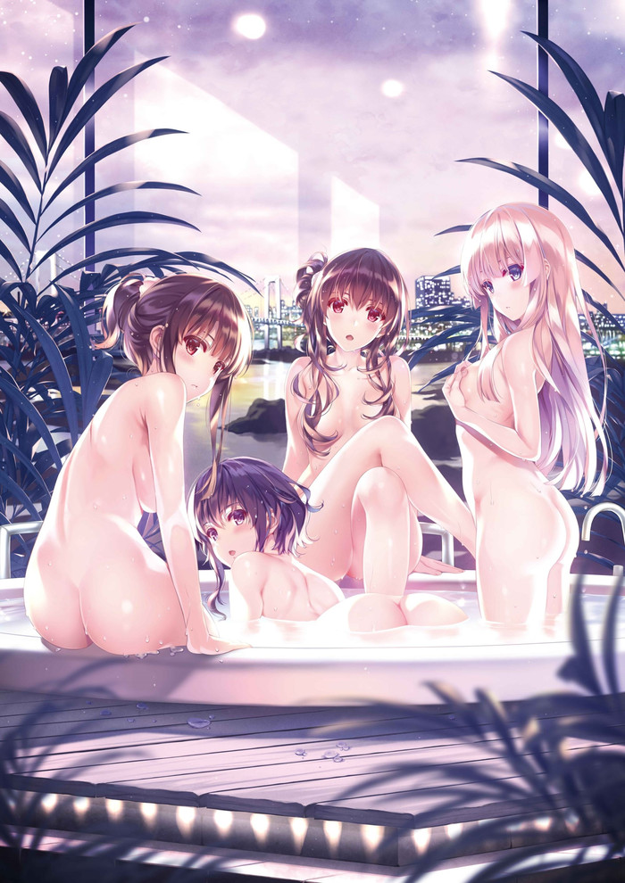 Anime Art №1260 - NSFW, Anime, Anime art, Saekano, Kasumigaoka utaha, Megumi Katou, Sawamura spencer eriri