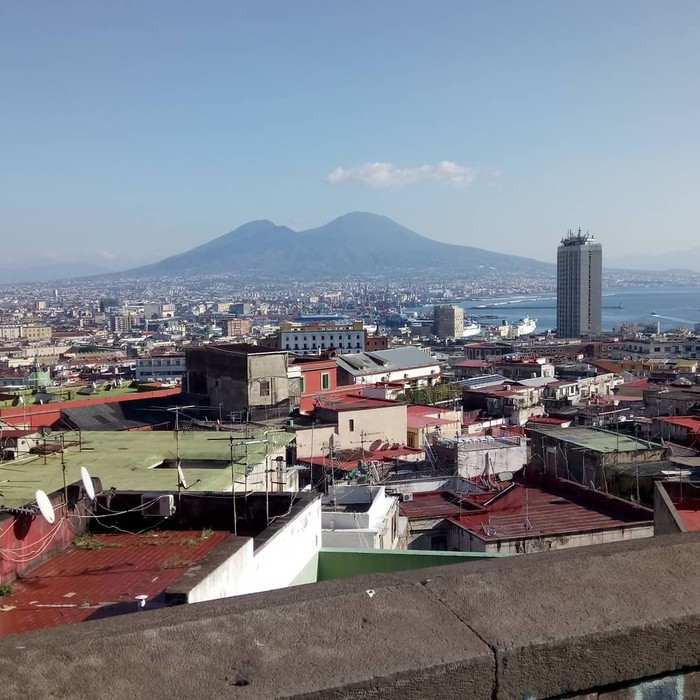 Italy-Naples, travel - My, Travels, Italy, Nature, Sea, Longpost