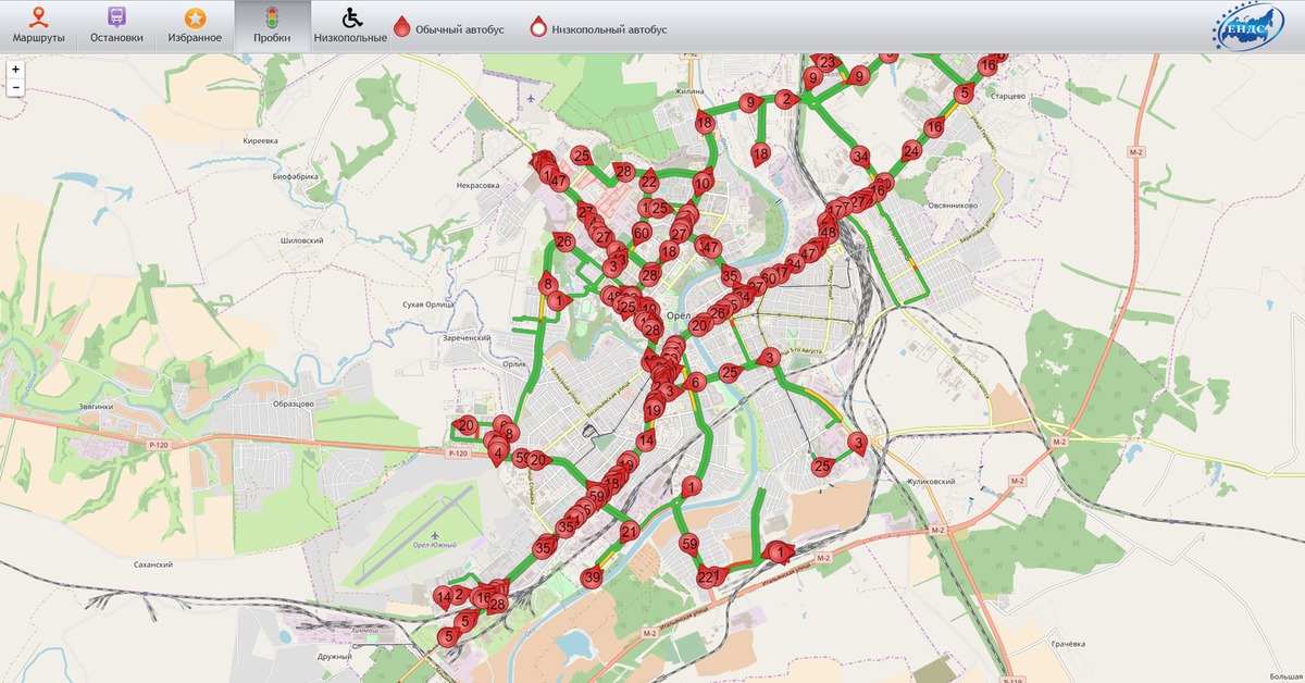 Карта движения автобусов в реальном времени ногинск