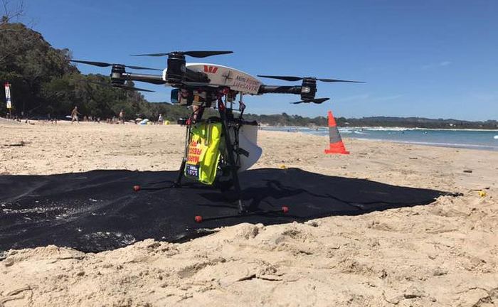 rescue drone - The rescue, Aerial photography, Australia, Ocean, Video