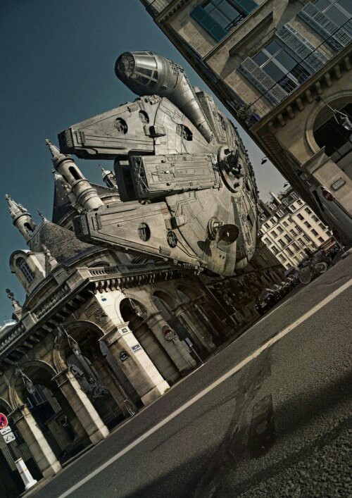 Photographer shows what Star Wars would look like in real life. - Photoshop master, Star Wars, Photoshop, Longpost