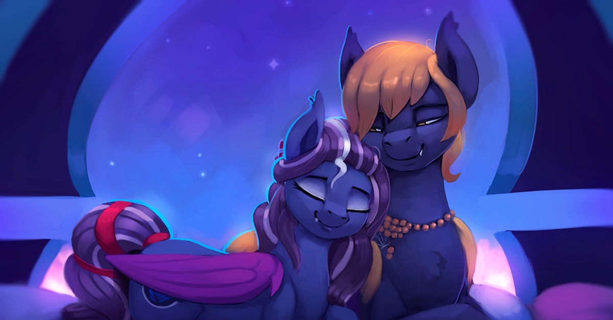 Rege and Indigo by Rodrigues404, My Little Pony, Original Character, Rodrig...