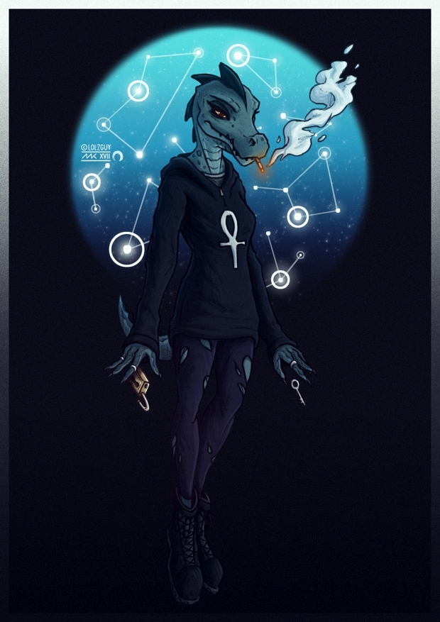 Beatrice. - Night in the Woods, Bea, Furry, Art, Lolzguy