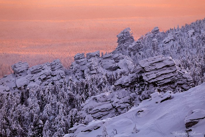 Mount Pomyanenny stone - Perm Territory, Krasnovishersky District, Gotta go, Landscape, January, Winter, Tourism, Longpost
