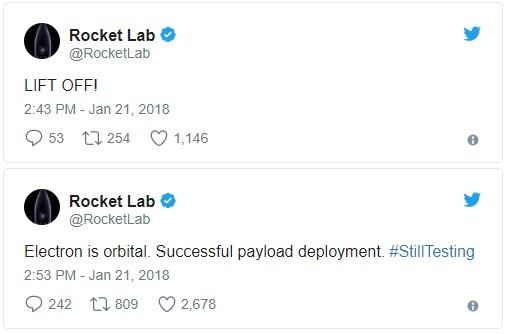 Today New Zealand joined the club of countries launching satellites into orbit - Rocket, Rocket lab, New Zealand, Space, Satellite, Running, Video, Longpost