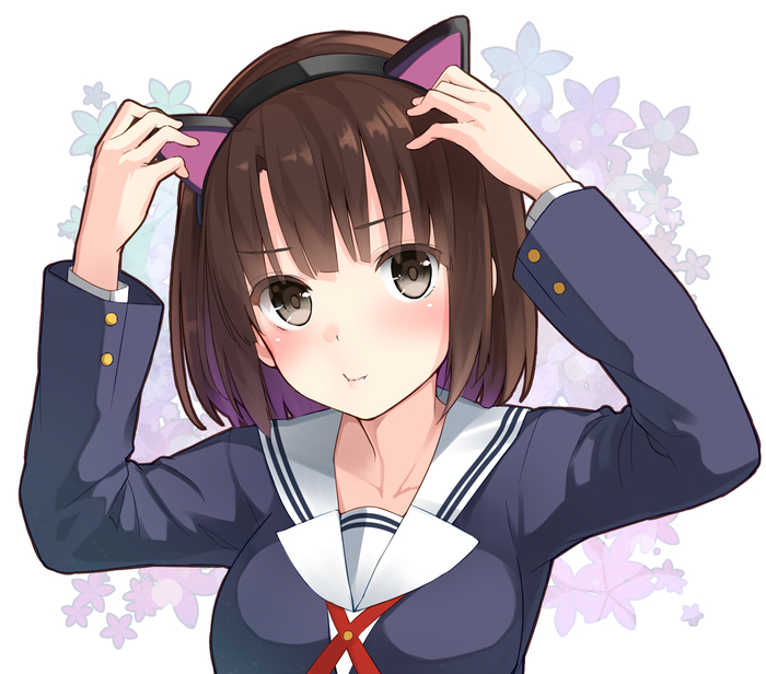 Megumi Katou - Аниме, Megumi Katou, Saekano, Длиннопост