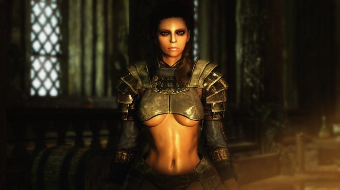 Skyrim orc character - Screenshot, The Elder Scrolls V: Skyrim, Screenshot of compatriots, Longpost