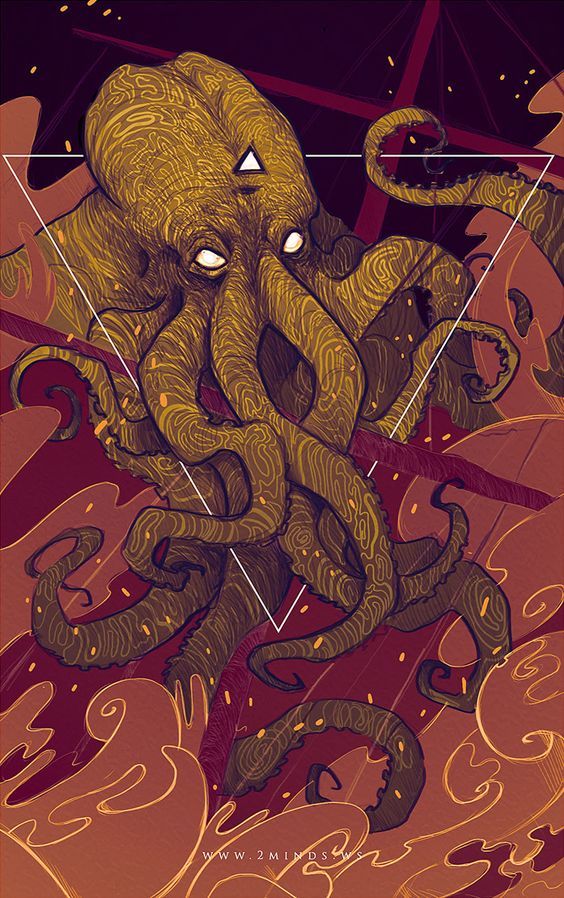 Don't wake the dormant! - Cthulhu, Art, Dream