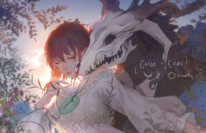 Mahoutsukai no Yome Anime Art, Mahoutsukai no Yome, , Fuwaffy