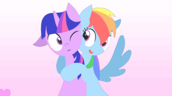  My Little Pony, Twilight Sparkle, Rainbow Dash, MLP Edge, 