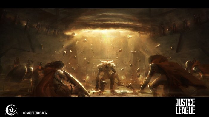 Concept art with the arrival of Steppenwolf - Dc comics, Comics, Concept Art, , Justice League, Steppenwolf (DC Comics), Justice League DC Comics Universe