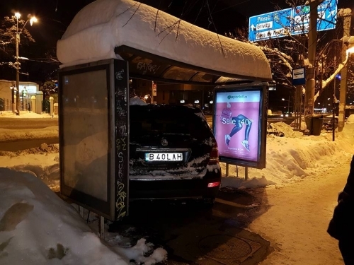 Romanian parking - Parking, Romania