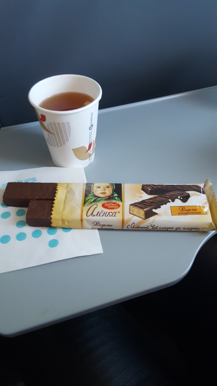 Russian Twix - My, Twix, Airplane, Alenka