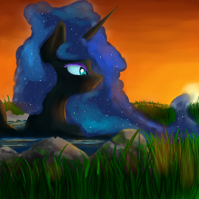 It is time to come back My Little Pony, Nightmare Moon, Ruanshi