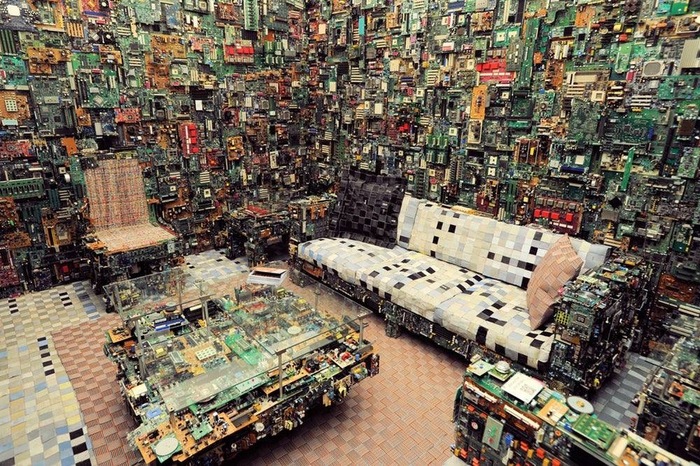 В гостиной сисадмина